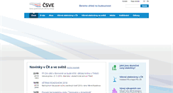 Desktop Screenshot of csve.cz